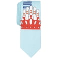 thumbnail image 1 of Original Penguin Men’s King Pin Skinny Tie (Navy), 1 of 2