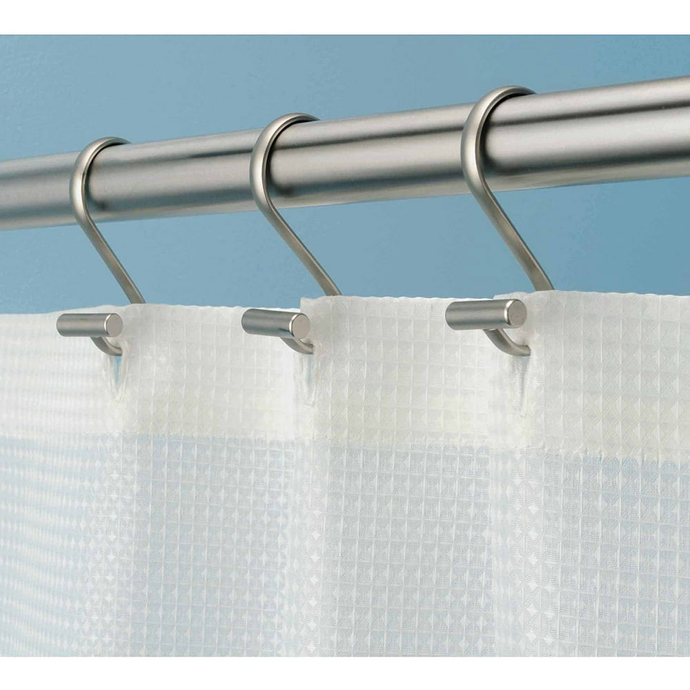 InterDesign TBar Shower Hooks, Set of 12