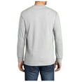 thumbnail image 2 of Mafoose Men's Casual Style Tall Long Sleeve Essential Pocket T-Shirt Ash LT, 2 of 4