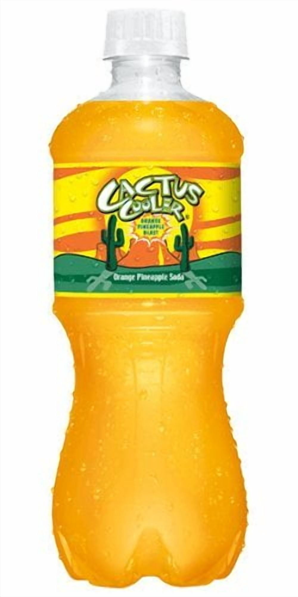 Cactus cooler orange pineapple 20 fl oz, 10 bottles, total 200 fl oz