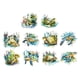thumbnail image 4 of 30Pcs Stickers for Girls Marine Animals Stickers, PET Waterproof Gold Holographic Outlines Vibrant Colors Glisten Decals, 4 of 5