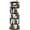 Black Oak, variant on Aheaplus Rotating Bookshelf, 360 Display Corner Bookshelf for Small Space, 4 Tier Floor Standing Bookcase Storage Rack, Wood Narrow Book Shelf Organizer for Bedroom, Living Room, Study Room, Grey Oak