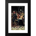 thumbnail image 2 of Bartolomé Bermejo 15x24 Black Modern Framed Museum Art Print Titled - The Flagellation of Saint Engracia (1474-1478), 2 of 5