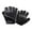 A01-Black, variant on FYDUU Kids Bike Gloves Outdoor Sports Cycling Gloves Kids Half Finger Fingerless Workout Gloves Breathable Adorable Clothes 10-12 Years