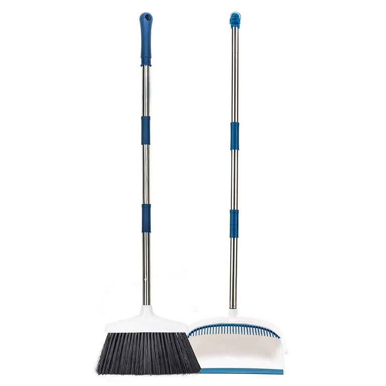 Long Handle Dustpan Broom Set, Best Broom Dustpan Set 2021