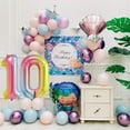 thumbnail image 2 of 40 Inch Number Balloons 0-9 Rainbow Gradient Large Number 10 Balloons, Digital Balloons for Birthday Party Celebration Decorations, Helium Foil Number Balloons for Wedding Anniversary, 2 of 18