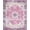 Pink Purple, Pattern 1, variant on ODIKA 8'x10' Washable Area Rug Non-Slip Chair-Friendly Mat Pink Purple Distressed Petal Vine Botanical Transitional for Dining Room, Large Office, Lounge