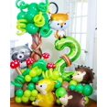 thumbnail image 3 of Set de 4 Globos de Animales de Safari en la Jungla LHOAVWE de 25", 3 of 7