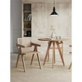 thumbnail image 4 of Manhattan Comfort Hamlet 18.11" Wood Dining Arm Chair in Natural (Set of 2), 4 of 12