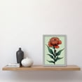 thumbnail image 2 of Carnation Old School Flower Tattoo Ink Body Art Rockabilly Americana 50s Artwork Framed Wall Art Print A4, 2 of 4