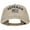 Khaki, variant on Veteran Flag Embroidered Washed Cap - Olive OSFM