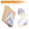 thumbnail image 5 of Yayeee Napkin Holder for Table Kitchen Paper Tissue Organization, Pastel Flower Pattern, 5 of 8