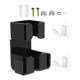 thumbnail image 3 of Soporte para rizador de pelo, organizador de pared, soporte de pared para mujeres, hombres, tocadores y apartamentos., 3 of 10