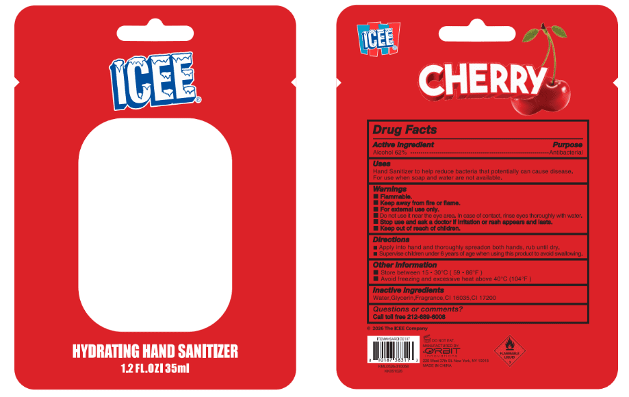 Icee Cherry Hand Sanitizer