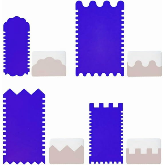 4 PCS Acrylic Soap Cutter Mold 5.9x3.0x0.1inch Soap Scraper Shaping Tool Handmade Soap Making Trimming Mold Tool Soap Shaver Tool for Homemade Craft Soap Making Supplies for DIY