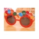 thumbnail image 4 of Globos de feliz cumpleaños, lentes de sol redondas para fiesta, divertidos accesorios de cumpleaños para niños y niñas (rojos), 4 of 4
