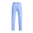thumbnail image 5 of HBDesign Men's Seersucker Dress Pants Lightweight Breathable Striped Slim Fit Trousers for Business Casual Summer Wedding Multiple Colors, 5 of 6