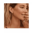 thumbnail image 4 of Aretes Xtellar Barra Dorada Con Doble Fila De Zirconias, 4 of 4