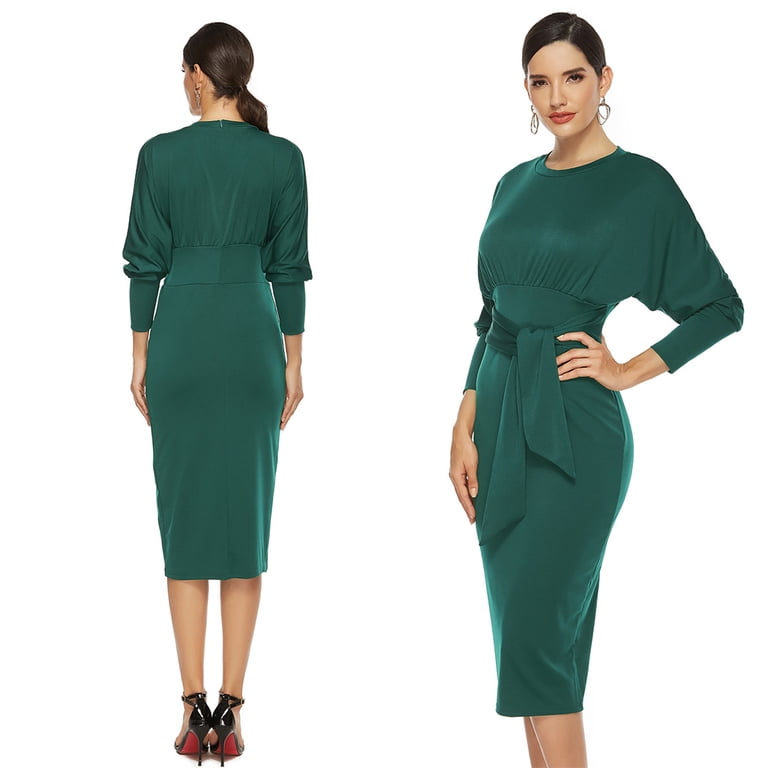 grey bodycon dress h&m Berrylush Women Solid Pink One-Shoulder Neck Batwing Sleeve Bodycon Mi