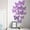 Purple, variant on Weloille 12 Pcs 3D Metal Hollow Butterfly Wall Stickers (Hot Pink)