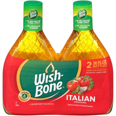 Product of Wish-Bone Italian Dressing, 2 pk./36 oz. [Biz (Best Italian Dressing Brand)