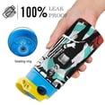 thumbnail image 6 of 5 Seconds of Summer 5Sos Stainless Steel Insulated Water Cup for Boys Girls Leakproof Water Bottle with Flip-Flop Lid, 6 of 8