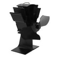 thumbnail image 3 of Ventilador para chimenea de troncos, 2 aspas, accionado por calor, ventilador para chimenea, ventilador de estufa con aspas, respuesta rápida, 3 of 8