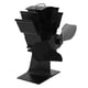 thumbnail image 1 of Ventilador de chimenea de 2 aspas, ventilador de estufa alimentado por calor, ventilador de chimenea de leña True Excellence, 1 of 9