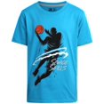 thumbnail image 5 of Pro Athlete Boys Shorts Sets - 3 Piece Athletic Graphic Tee and Dry Fit Shorts for Boys (8-16), 5 of 7