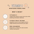 thumbnail image 5 of Avatara Vitamin C Brightening Hydrogel Face Mask for All Skin Types, 1 Sheet Mask, 5 of 12