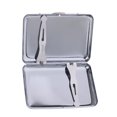thumbnail image 2 of Cajas de Elegante Plateado Protección Sellada para Regalos de Empresas Baoblaze Caja de cigarrillo de plata del metal, 2 of 8