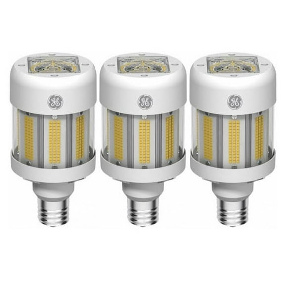 (case of 3) GE LED 93125012 Omni-Directional LED 50 watt 3000K 7500 Lumens E26 HID replacement