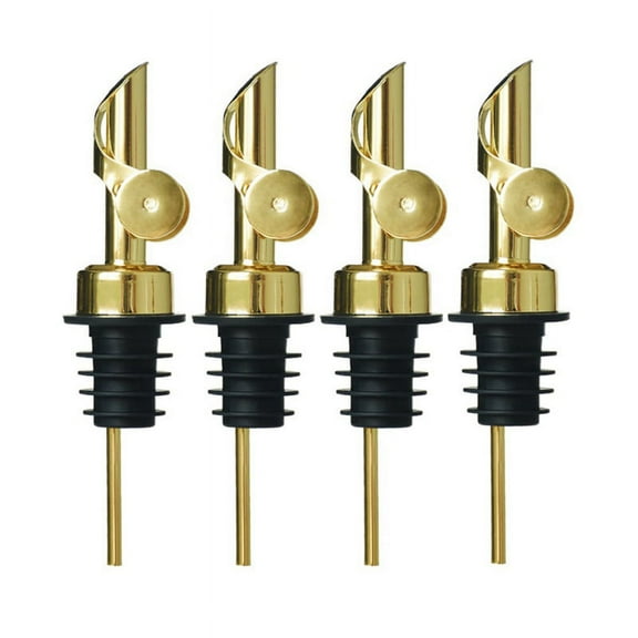 4PCS Stainless Steel Weighted Pourer Wine Pourer Food ,B
