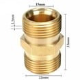 thumbnail image 3 of M22/15 mm to Male Adaptor Power Pressure Washer Pump Hose Outlet for Karcher, 3 of 7