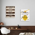 thumbnail image 5 of Home Is Where Your Honey Is Wall Art Frame Canvas,Honey Home Decor Canvas Wall Artwork Ready to Hang for Home Farmhouse Dining Kitchen Wall Décor-12x16 Inches, 5 of 6
