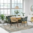 thumbnail image 5 of Luxe Weavers Oriental Geometric Blue 5x7 Area Rug for Bedrooms, 5 of 7
