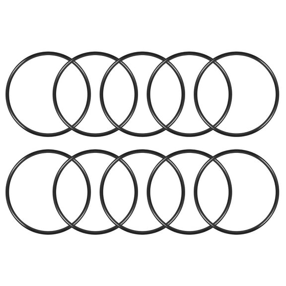 O-Rings Nitrile Rubber 100mm x 110mm x 5mm Seal Rings Sealing Gasket 10pcs