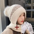 thumbnail image 1 of Complete Winter Scarf Hat & Gloves Set, Thick Fleece-Lined for Ultimate Cold Weather Protection, 1 of 5