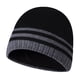 thumbnail image 1 of Gorro de invierno cálido de punto con puños lisos y estilo trineo, 1 of 5