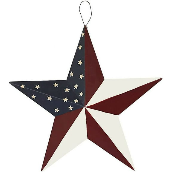 4homemax American Flag July 4th-Independence Day Wall Star