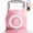 Pink, variant on TLGREEN Adjustable Kettlebell Set- 7 Weights (22.5lb/44lb), Quick-Change Weight Dial and Weight Plate Safety Lock, for Full-Body Workout & Cross-Training