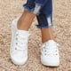 thumbnail image 4 of Zapatos de lona de corte bajo Zapatos planos casuales para estudiantes de la versión coreana perezosa de un pie Wmkox8yii FOPL2654, 4 of 6