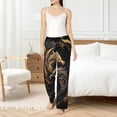 thumbnail image 4 of Sikiie Vintage Metal Dragon Women’s Ultra-Soft Comfy Lounge Pants Sleepwear Comfy Lounge Pants Drawstring Sleep Bottoms with PocketsSmall, 4 of 6