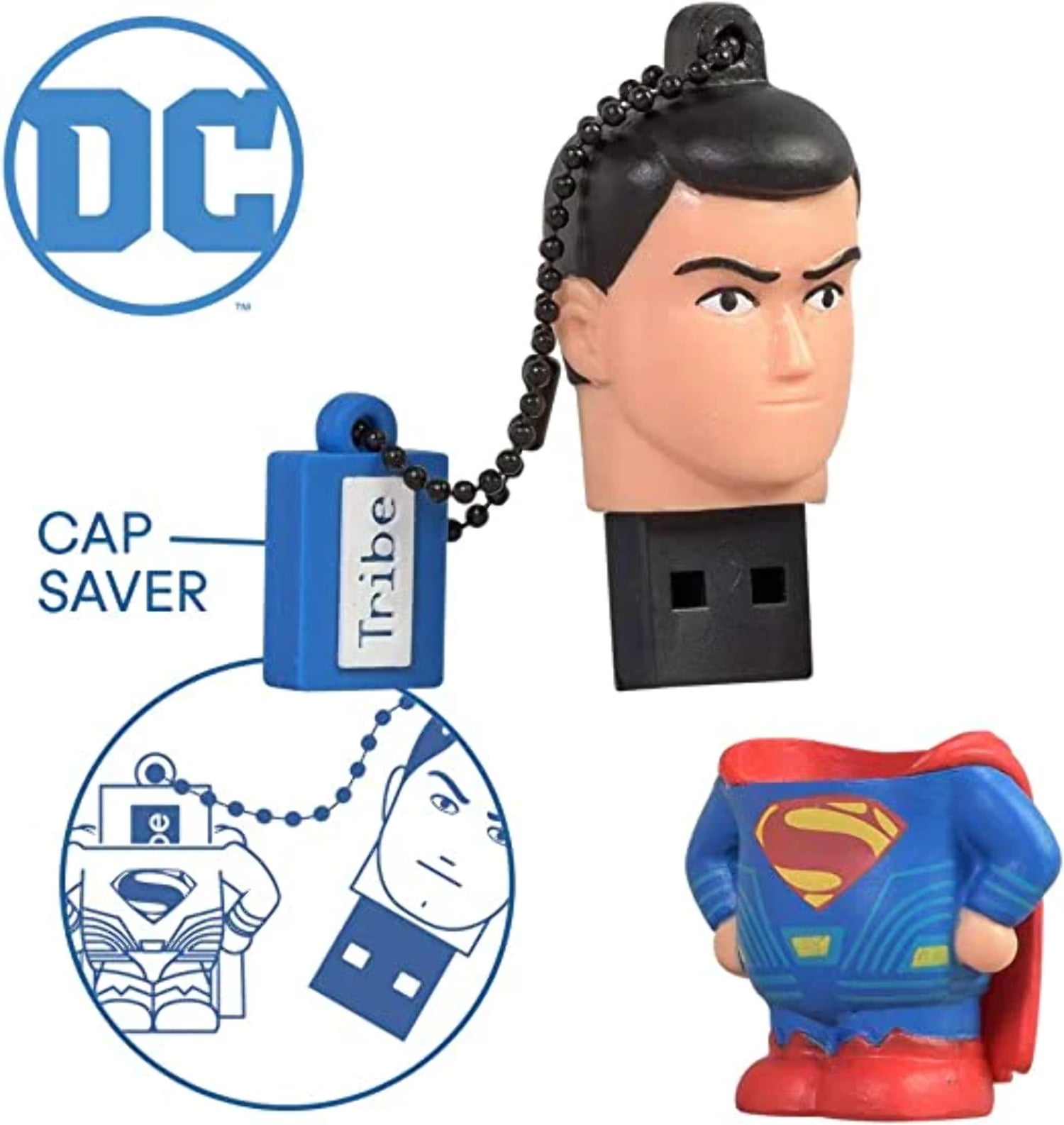 Tribe Dc Superman Movie 32gb Usb Drive