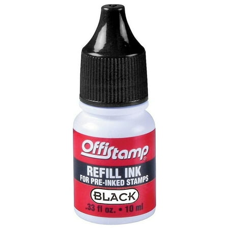 UPC: 0039956907248 | Offistamp Ink Refill Black Ink (090724)