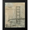 thumbnail image 2 of Orlov, Irena 12x14 Black Modern Framed Museum Art Print Titled - Remembering San Francisco, 2 of 5