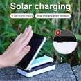 thumbnail image 4 of Lámpara Noche Plegable 26 LED Solar USB Carga Protección Ocular Escritorio (Negro), 4 of 9