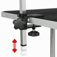 thumbnail image 2 of Yaheetech 45" Height Adjustable Pet Grooming Table Stainless Metal Arm Frame For Dogs/Cats/Pet Tools Storage Rack, Black, 2 of 9