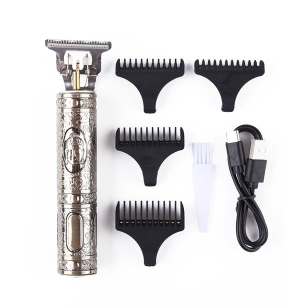 Wdftyju Máquina de corte de pelo eléctrica USB, afeitadora profesional recargable para cortapelos Wdftyju 6wc4nb0lh9rj8pn7D02