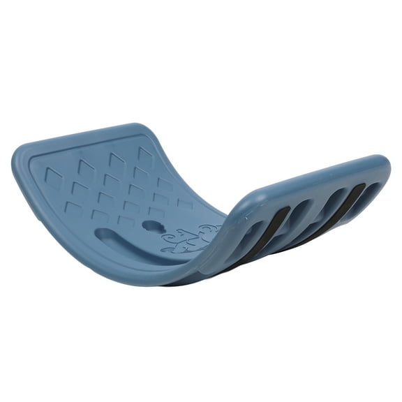 ETHZZLE Durable Blue Plastic Wobble Board for Kids Promotes Balance and Coordination Skills Suitable for Toddlers